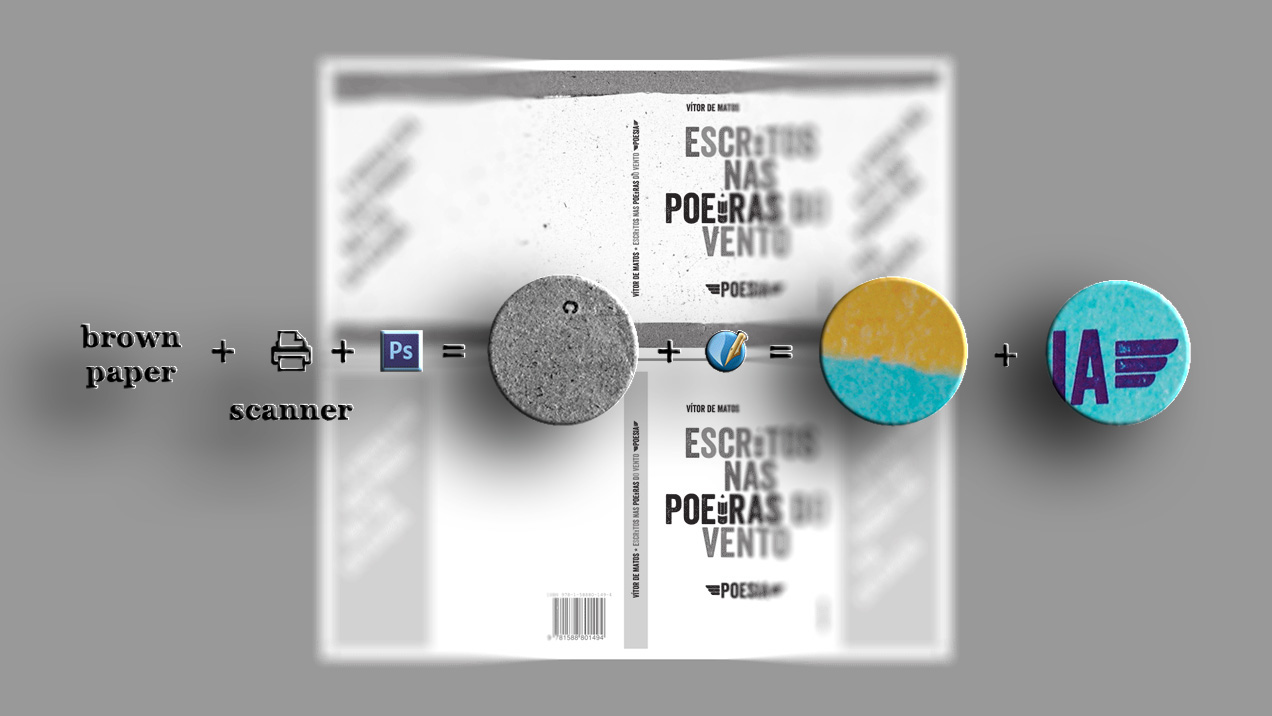 vitordematos . escritos nas poeiras do vento - design of a self published poetry book :: page and cover detail design detail